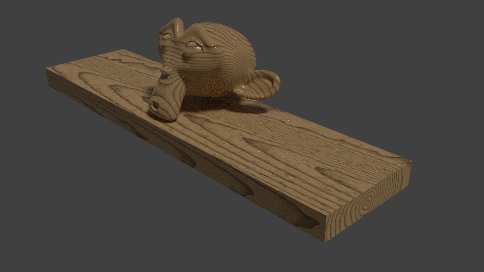 Cycles Procedural Wood - Distressed and Grainy preview image 2